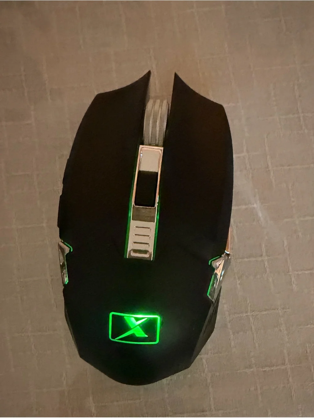 Black Retro Round-Key USB Keyboard - Compatible Wired Mechanical Style